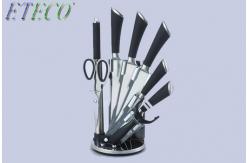 China High Grade 8 PCS 3Cr13Mov Stainless steel Hollow Handle Kitchen Knife Set supplier