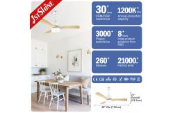 China Winter Season Smart Bldc Ceiling Fan With Light By Reversible Function supplier