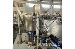 China 150mm Carbonated Capping Beverage Can Machine 50pcs / Min Soda Water Can Filling supplier