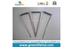 China Cable Wire Red Coil Lanyard Tether Custom Straight Long Line on Both Ends supplier