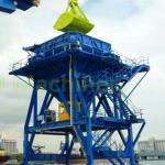 100t Coal Discharging Harbour Bottom Discharge Hopper for sale