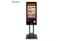 China ODM Self Service Payment Kiosk Touchscreen Fast Food Kiosk Ordering TUV supplier
