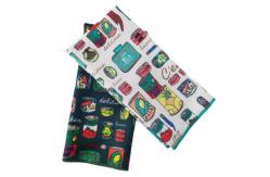 China Hot Transfer Printing  MicroFibre Tea Towel Assorted Designs supplier