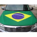 Silk Screen Printing Car Hood Covers Two Layers With Lightproof Lining for sale