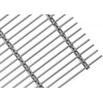 Weave Type Architectural Wire Mesh , Facade Cladding Architectural metal Mesh for sale