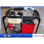 Super high pressure double speed gasoline engine hydraulic pump station for sale