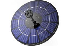 China 3W Solar Water Floating Fountain Pump For Outdoor Pond Pool Garden supplier