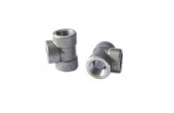 China Hot Dip Galvanized SS Threaded Pipe Tee Equal Diameter Customized supplier