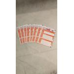 Security Easy Movies Print Ticket Multiple Purpose Usage Surface Glossy for sale