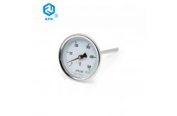 China Back Connection Bimetal Thermometer 500 Degrees Industrial supplier