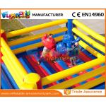 Gladiator Joust Inflatable Wrestling Boxing Ring With 0.55 MM PVC Tarpaulin Material for sale