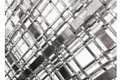China Stainless Steel 10mm Decorative Metal Mesh For Cladding supplier
