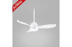 China Upgrade Your Home with this Simple White LED Ceiling Fan and Remote Control supplier