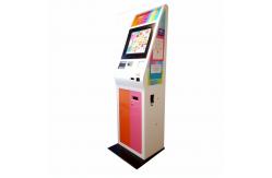 China Outdoor Self Service Parking Payment Kiosk With Voucher Printer Ticket Vending supplier