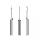 Carbide Long Neck Flat Milling Cutter Micro Diameter Series for sale