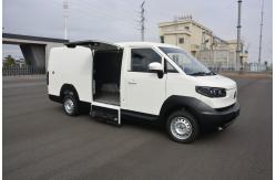 China Fast Charging Full Electric Mini Van 7.2m3 Volume Cargo Van EV supplier