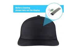 China Bluetooth LED Message Cap Programmable White Light Adjustbale supplier