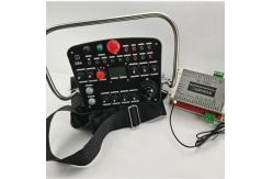 China Two Way 19cm Industrial Remote Control Systems For Rail Car supplier