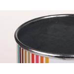 Food Grade Airtight Cardboard Paper Coffee Cans Easy Open Lid