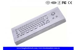 China 66 Keys Waterproof Industrial Desktop Keyboard With Aluminum Alloy Back Panel supplier