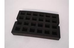 China Cut Out EVA Expanded Polystyrene Sheets 25mm Black Foam Box Inserts supplier