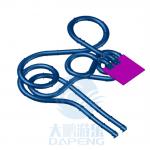 10M Swimming Pool Water Slide Double Enclosed Fiberglass Anti UV Static