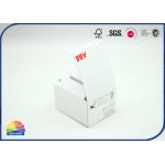 White Custom Printed Paper Foldable Gift Box Design Special Cosmetics Product