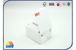 China White Custom Printed Paper Foldable Gift Box Design Special Cosmetics Product supplier