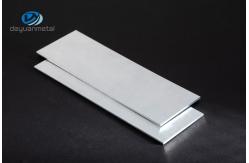 China Polished Aluminium Flat Profile T5 Temper Antirust 6060 Material supplier
