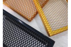 China Building Facades Expanded Metal Mesh Cladding Aluminum 1060 Alloy 3003 supplier