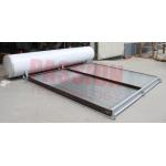 Pressurized Flat Plate Solar Water Heater Rooftop Intelligent Controller High Efficient