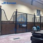 Weatherproof European Horse Stalls For Farms Pine Or Plastic Wood And Durable Design for sale