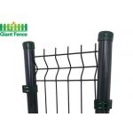 RAL6005 Green PVC Coated Wire Mesh Fencing for sale
