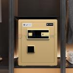 Dual Warning Alarm Home Safe Box Anti-Theft H450mm(Gold)