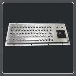 Tamper Resistant Usb Keyboard With Touchpad Stainless Steel Material 71 Keys Type for sale