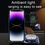 Convenient Personalized Electronic Gifts Magsafe 3 In 1 Charger For Apple Watch