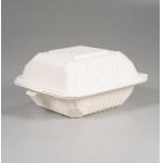 500ml 17oz Disposable Corn Starch Tableware Biodegradable CPLA Lunchbox for sale