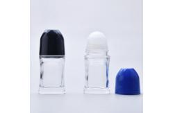 China Glass Essential Oil Roll On Bottle 1.7 Oz With Plastic Roller supplier