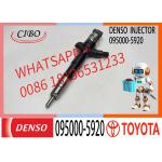 High Quality Fuel Injector Assembly 095000-5920 Fuel Injector 23670-09070 For Toyota Hilux 1KD 3.0 for sale