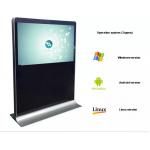 Cold Rolled Steel Horizontal Touch Screen Kiosk , Lcd Advertising Machine