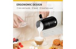 China 4 In 1 Commercial Automatic Milk Steamer Latte Stainless Steel Electric Milk Frother supplier
