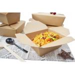 Salad Custom Printed Donut Boxes Food Grade Paper Leak Grease Resistant