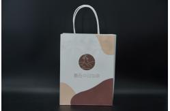 China Versatile Eco Paper Bags Biodegradable Recyclable White Paper Takeaway Bags supplier