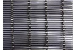 China Flexible Black Decorative Architectural Woven Wire Mesh For Curtains supplier