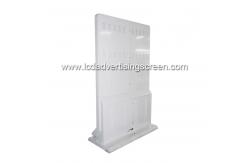 China Android Wifi Network Standing Lcd Advertising Display with LED Subtitle Screen display supplier