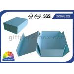 Logo Printed Custom Cardboard Paper Collapsible Box for Clothing Garment Apparel for sale