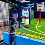 Coin Operated Street Basketball Arcade Game Shoot Basketball Shooting Machine for sale