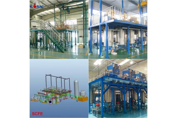 250m2 300L×3 Supercritical Fluid CO2 Extraction Machine