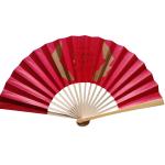 Printed Paper Customized Hand Fans Folding Light For Daily Life for sale