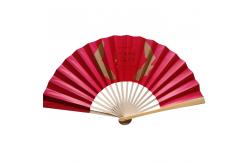 China Printed Paper Customized Hand Fans Folding Light For Daily Life supplier